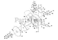 Ariens 815009 - Ariens 48" Grass Bagger (SN: 000101 & Above)