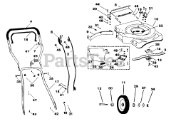 Simplicity 1320 PS (1690904) - Simplicity Walk-Behind Mower