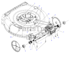 Dewalt DCMWSP244U2 (181EU2C2738) - DeWALT Walk-Behind Mower, Electric (2022)