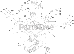Toro 12004 TC (1600) - Toro Twister Utility Vehicle (SN: 250000001 - 250999999) (2005)