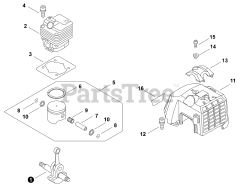 Echo RM-4300 - Echo Backpack Brush Cutter (SN: T85126001001 - T85126999999)