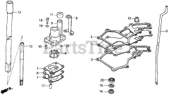 Honda BF5 AH LA (BADL) - Honda Outboard Engine, Made in Japan (SN: BADL-1000001 - BADL-1099999) VERTICAL SHAFT