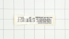 Echo X524000791 Bar And Chain Label