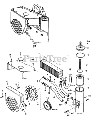 Simplicity 3212 H (990572) - Simplicity Sovereign Garden Tractor, 12hp