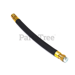 Simplicity 186071 Oil Drain Hose, 10-1/2" Long, 3/8-18 Fittings - image 1