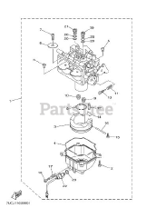 Gravely 08201321 - Gravely MX800v Yamaha Replacement Engine Carburetor