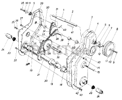 Cub Cadet 381 (219-381-100) - Cub Cadet Front-Tine Tiller (1989)