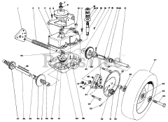 Toro 22010 - Toro Walk-Behind Mower (SN: 004000001 - 004999999) (1984)