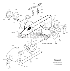 Craftsman C950-52946-1 (1695739) - Craftsman 24" Snow Thrower, Canada (2010)