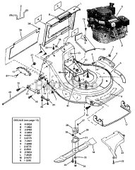 Snapper CLP 21601RV (84298) - Snapper 21" Walk-Behind Mower, 6hp