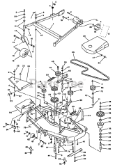 Exmark TT-20KO - Exmark Turf Tracer Hydro Walk-Behind Mower, 20hp Kohler (SN: 080000 - 089999) (1993) 60" Mower Deck