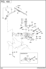 Subaru Robin EX210DS5260 (EX21) - Subaru Robin Engine 400 Governor