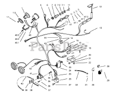 Toro 73402 (314-8) - Toro Garden Tractor (SN: 079000001 - 079999999) (1997)