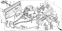 Honda EM3500X A (EA6) - Honda Generator, Made in Japan (SN: EA6-2000001 - EA6-3000000) CONTROL BOX (EM3500X)