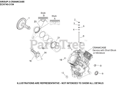 Kohler ECH749-3154 - Kohler Command PRO EFI Engine, Basic Version, 26.5hp, 19.8kW 02 CrankCase
