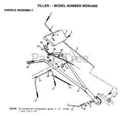 Weed Eater WE R500 E - Weed Eater Tiller (1995)
