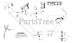 Electrolux/AYP BC 433 B - Electrolux/AYP String Trimmer (2010-03) SHAFT HANDLE