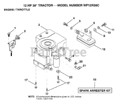 Winston Pro WP 12R38 C - Winston Pro Lawn Tractor (1994)