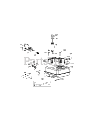 MTD 170-C0A - MTD Engine 170-C0A Fuel Tank