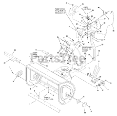 Snapper L 1632E (1695336) - Snapper 32" Snow Thrower, 15.5hp (2008)