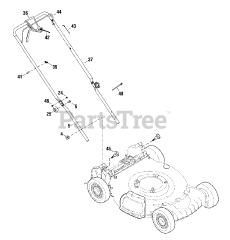Snapper SP 90 (1696627-00) - Snapper 21" Walk-Behind Mower, Variable Speed, 775 Series Briggs