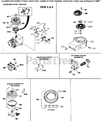 Tecumseh TVM195-150230D - Tecumseh Engine Engine Parts List #4