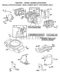 Wizard AYP 9182 B79 - Wizard Lawn Tractor (1997)