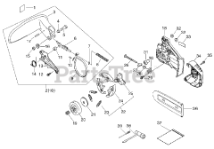 Echo CS-350 TES - Echo Chainsaw (SN: C24126001001 - C24126999999)