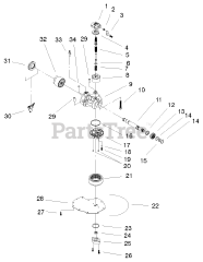 Toro 72108 (270-H) - Toro Lawn & Garden Tractor (SN: 210000001