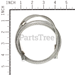 Simplicity 7074131 Clutch Cable, 33" - image 3