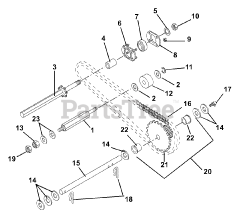 Gravely 924519 - Gravely 36" Power Brush, Tecumseh (SN: 000101 & Above)
