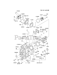 Kawasaki FD620D-AS17 - Kawasaki Engine CYLINDER/CRANKCASE