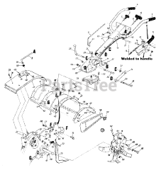 White Outdoor RB-550 (21A-447-190) - White Outdoor Roto Boss Tiller (1998)