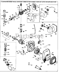 Craftsman 200.711021 - Craftsman Engine, Made by Tecumseh Engine Parts List