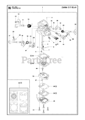 Husqvarna 435 e - Husqvarna Chainsaw CARBURETOR