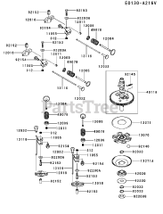 Kawasaki FS481V-AS58 - Kawasaki Engine VALVE/CAMSHAFT