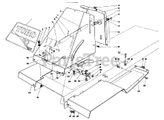 Toro 56155 (11-32) - Toro Rear-Engine Riding Mower (SN: 005000001 - 005999999) (1985)