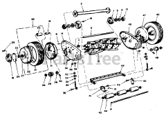 MTD 190-467-000 - MTD Gang Reel Assembly (1987)