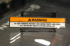 Scag 483405 Warning Decal - image 3