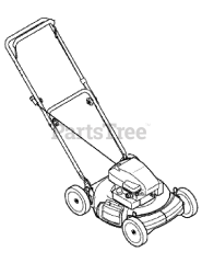 White Outdoor 11A-104K290 - White Outdoor 20" Walk-Behind Mower (2007)