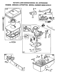 Electrolux/AYP 2033 A59 - Electrolux/AYP Walk-Behind Mower (1995)