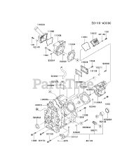 Kawasaki FD620D-FS17 - Kawasaki Engine CYLINDER/CRANKCASE