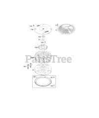 Briggs & Stratton 461707-0143-E2 - Briggs & Stratton Vertical Engine Flywheel