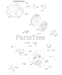 Briggs & Stratton 20G412-0100-E1 - Briggs & Stratton Horizontal Engine