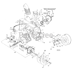 Mastercraft 31AE983I515 - Mastercraft Snow Thrower (1998) General Assembly