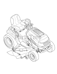 MTD 14AK945K004 - MTD Gold Garden Tractor (2012)