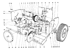 Toro 31626 (526) - Toro 26" Snow Thrower (SN: 001000001 - 001999999) (1971)