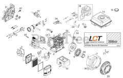 Husqvarna DRT 900 (960930008-01) - Husqvarna Rear-Tine Tiller (2009-04)
