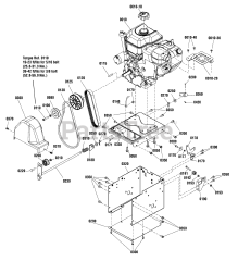 Briggs & Stratton BM 1227 MD (1696156-01) - Briggs & Stratton 27" Snow Thrower, 11.5 Gross TP (2014)