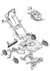 Simplicity 1322 PS (1691191) - Simplicity Walk-Behind Mower